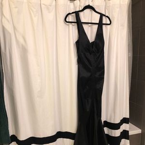 Black gown mermaid from Windsor